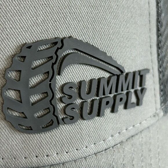 Summit Supply Cap Hat Men’s Adjustable Color Gray Truckers - Picture 3 of 9